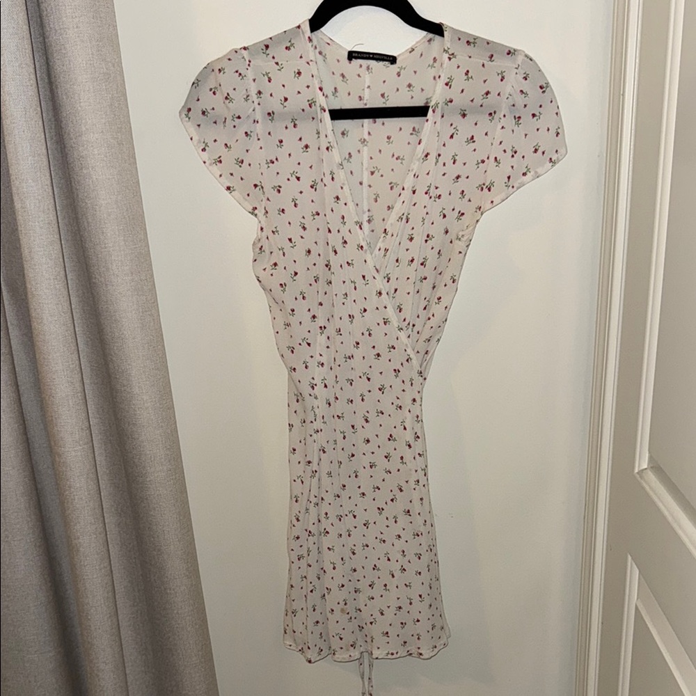 Floral Wrap Dress